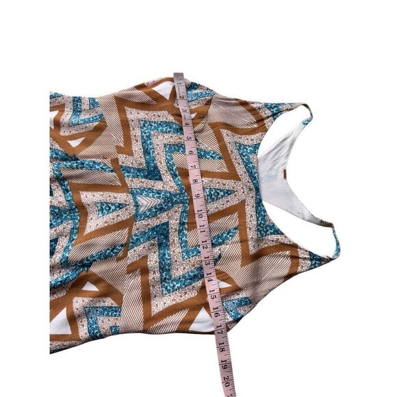 Free People Slubby Crinkle Serves You Right Printed Maxi Dress Size 8 - Picture 9 of 10